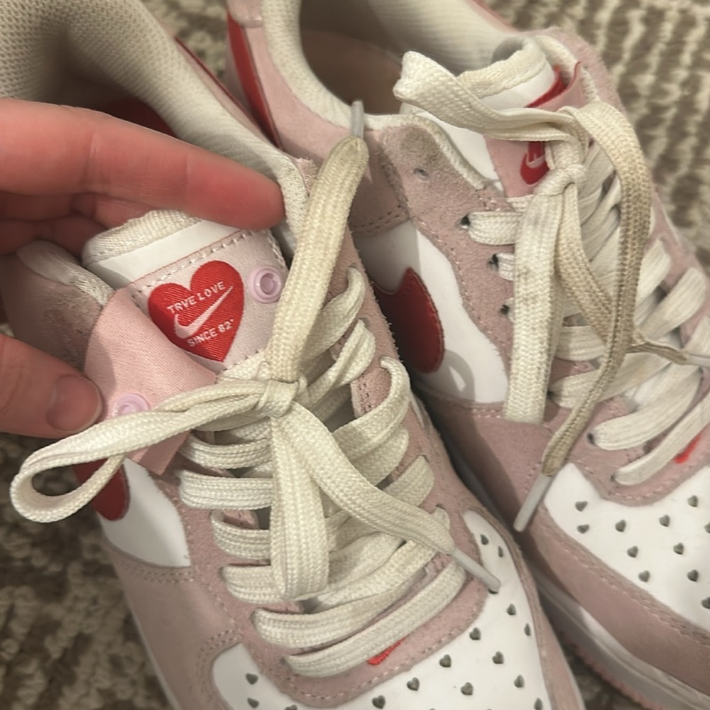 EUC Rare Love Letter Air Force 1’s - Picture 3 of 8